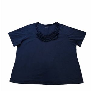 Blue Miami Style 3X Blouse